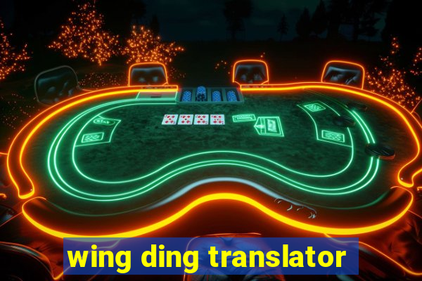 wing ding translator